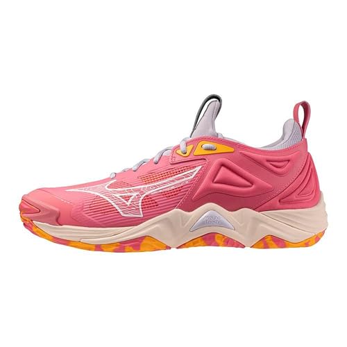 Mizuno Wave Momentum 3 Volleyballschuh für Erwachsene, unisex, rosebud, 17.5 Wide Women/16 Men von Mizuno