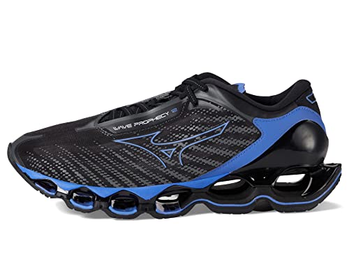 Mizuno Wave Prophecy 12 Herren-Wasserschuh, Schwarze Asche Austernblau, 13 von Mizuno