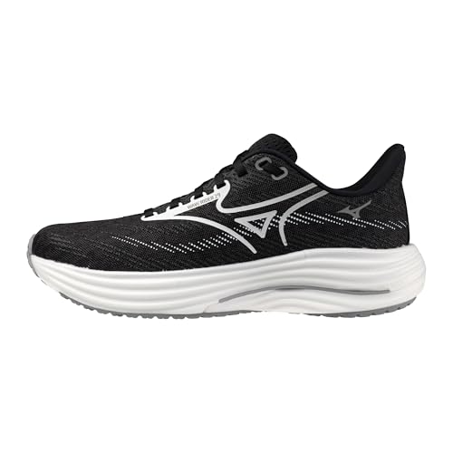 Mizuno Wave Rider 29 Damen-Laufschuh, Schwarz, Sand-Weiß, 41 EU von Mizuno