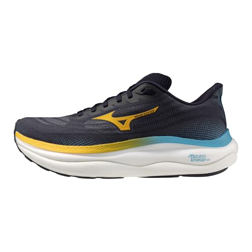 Mizuno Wave Sky 9 Herren-Laufschuh, Baritonblau-Zitrus, 47 EU von Mizuno