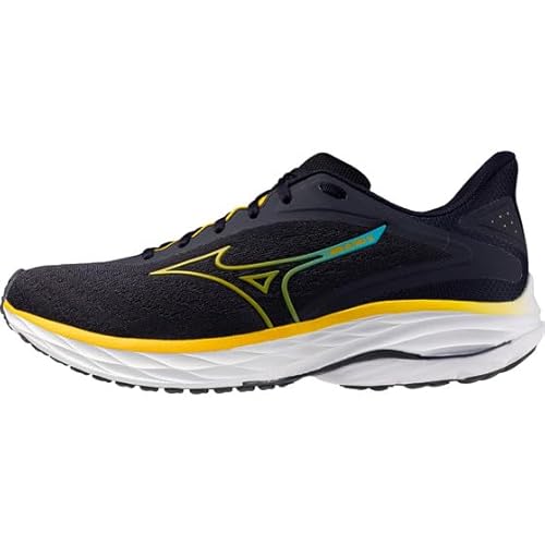 Mizuno Wave Ultima 16 Laufschuhe, Schwarz Dunkelblau Gelb Blau, 50 EU von Mizuno