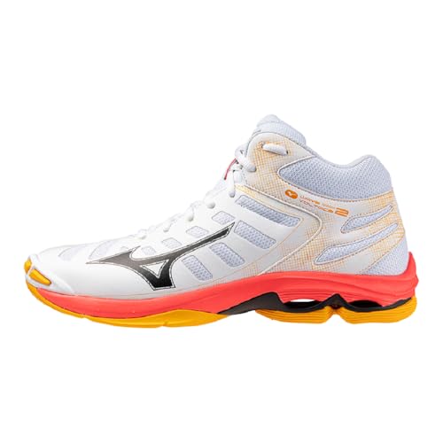 Mizuno Wave Voltage 2 Mid, Weiß, 41 EU von Mizuno