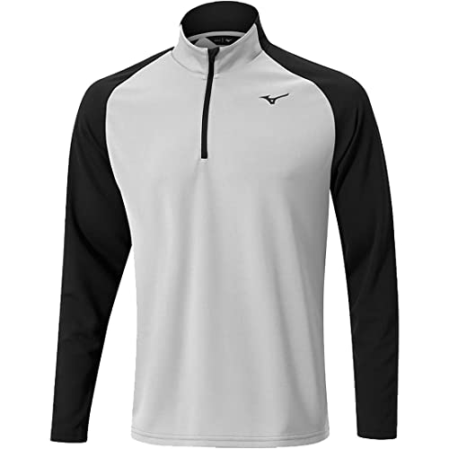 Mizuno Winter Breeze Bloc 1/4 Zip Herrengolfpullover von Mizuno