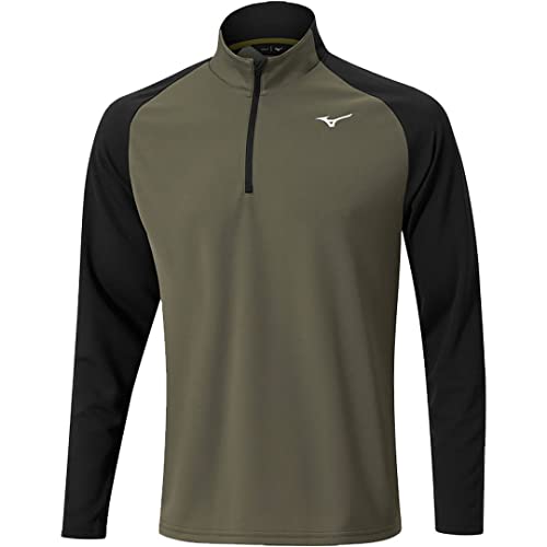 Mizuno Winter Breeze Bloc 1/4 Zip Herrengolfpullover von Mizuno