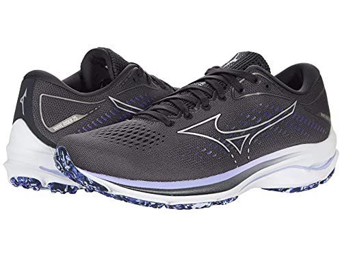 Mizuno Women's Wave Rider 25 Running Shoe, Blackened Pearl, 6 Wide von Mizuno