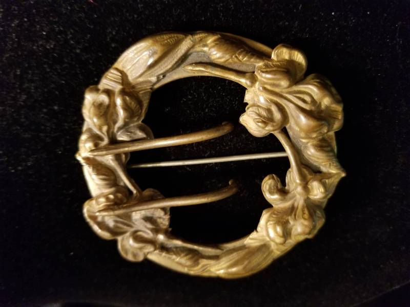 Antik 1910Er Jahre Brosche Gürtelschnalle Anstecknadel Jugendstil Antik 1910Er Jahre Brosche Gürtelschnalle Anstecknadel Jugendstil von MjMirage