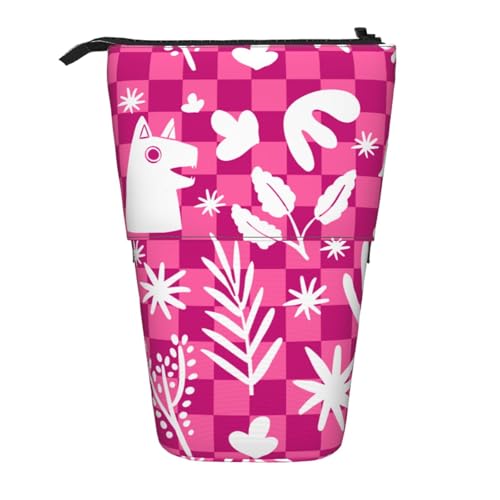 Mjinbiao Ständer Bleistifthalter Federmäppchen Kosmetik Langlebig Schreibwaren Make-up Tasche für Jungen Mädchen und Bürobedarf von Mjinbiao