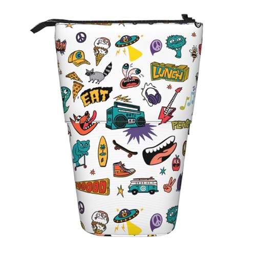 Mjinbiao Ständer Bleistifthalter Federmäppchen Kosmetik Langlebig Schreibwaren Make-up Tasche für Jungen Mädchen und Bürobedarf Mjinbiao Ständer Bleistifthalter Federmäppchen Kosmetik Langlebig Schreibwaren Make-up Tasche für Jungen Mädchen und Bürobedarf von Mjinbiao