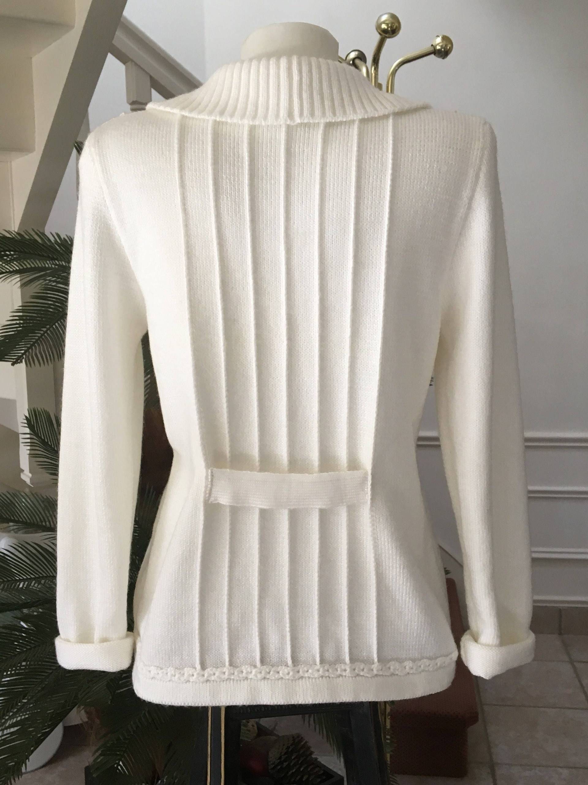 Weiße Wolljacke von MjkcreationsFR