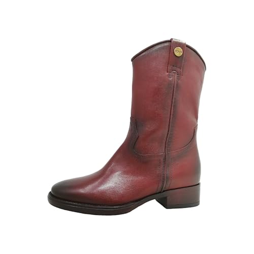 Mjus Damen Westernstiefel in rot - Gr. 39 von Mjus