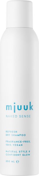 Mjuuk Naked Sense Fragrance-free Refresh Dry Shampoo 250 ml Mjuuk Naked Sense Fragrance-free Refresh Dry Shampoo 250 ml von Mjuuk