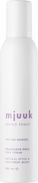Mjuuk Naked Sense Fragrance-free Volume Mousse 250 ml Mjuuk Naked Sense Fragrance-free Volume Mousse 250 ml von Mjuuk