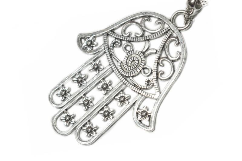 Hamsa Hand. Sehr Lange Kette Mit Großer Verschenke Sie An Deinen Lieblingsmenschen Zb Zum Geburtstag Oder Gönne Dir Selbst von MksbDigitalArtist