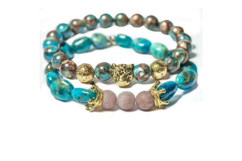 Leopard Armbänder. in Wunderschönen, Intensiven Farben. Einzeln Oder Gemeinsam Zu Tragen. Für Männer Und Frauen Geeignet. Edel Glänzend von MksbDigitalArtist