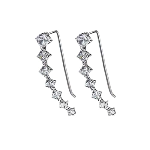 Anhänger Ohrringe Modische Ohrstollen Einzigartige Ohr Schmuckmetalltextur Geeignet Für Frauen Die Funkelnde Schmuck Elegante Durchdringende Ohrringe Suchen von Mllepjdh