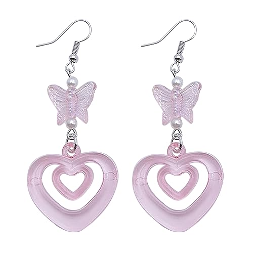 Anmutig Schmetterling Drop Ohrringe Dangle Geschenk Für Geburtstage Und Jubiläen Mode Schmuck Für Frauen von Mllepjdh