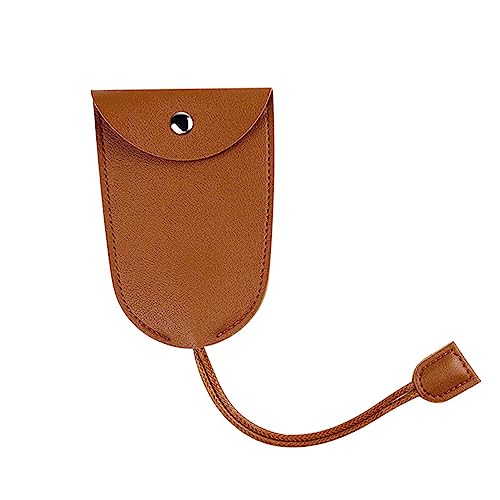 Autoschlüsseltasche, große Kapazität, Cartoon-Autoschlüssel, Brieftasche, Haushälterin für Autoschlüssel, PU-Geldbörse, braun von Mllepjdh