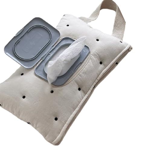 Baby Taschentücher-Organizer, gesteppte Papier-Aufbewahrungstasche, hängende Tasche, unverzichtbar für den Außenbereich, kompakte Tasche für Babytaschentücher, mehrfarbig Baby Taschentücher-Organizer, gesteppte Papier-Aufbewahrungstasche, hängende Tasche, unverzichtbar für den Außenbereich, kompakte Tasche für Babytaschentücher, mehrfarbig von Mllepjdh