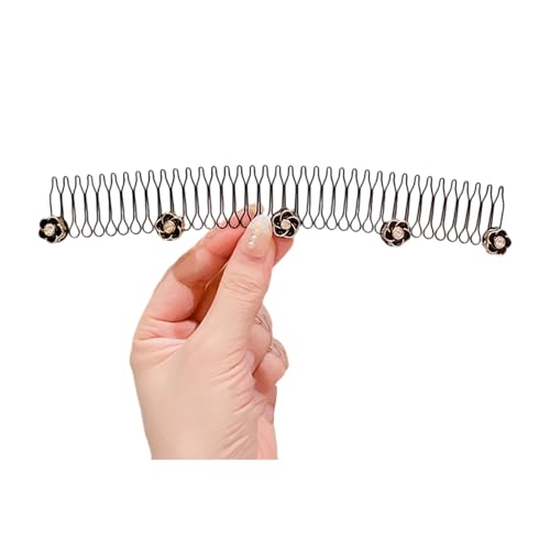 Blumenhaarklammern Haare Finishing Fixer Kamm Dehnbar Unsichtbare Stifte Die Für Hochzeiten Geeignet Sind Und Täglich Unsichtbare Clips Blumen Fixer Kammzubehör Für Mädchen Verwenden von Mllepjdh