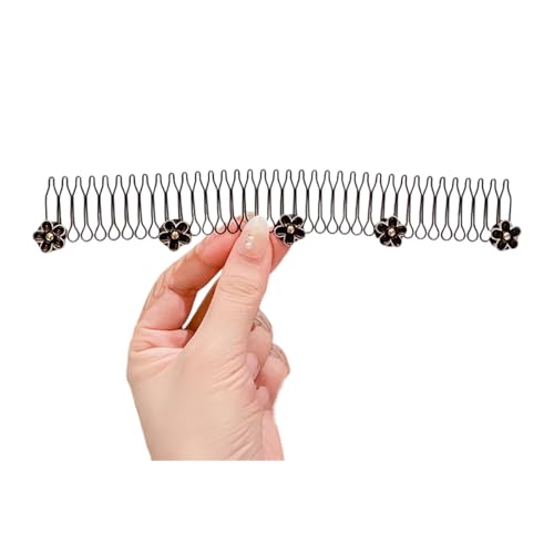 Blumenhaarklammern Haare Finishing Fixer Kamm Dehnbar Unsichtbare Stifte Die Für Hochzeiten Geeignet Sind Und Täglich Unsichtbare Clips Blumen Fixer Kammzubehör Für Mädchen Verwenden von Mllepjdh