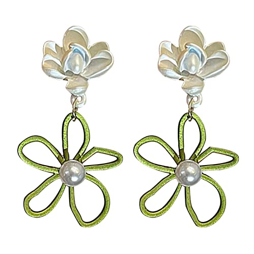 Blumenohrringe Bolzen Ohrringe Dangle Ohrringlegierung Party Schmuck Ohrhänger Für Mädchen Frau Leichtmetallohrohrstecker Blumenohrringe Bolzen Ohrringe Dangle Ohrringlegierung Party Schmuck Ohrhänger Für Mädchen Frau Leichtmetallohrohrstecker von Mllepjdh