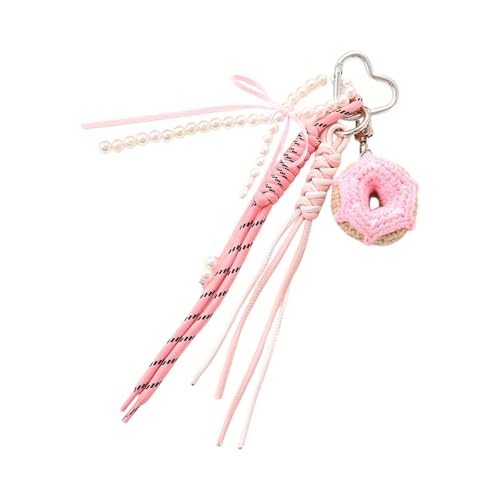 Geflochtenes Seil Schlüsselbögen Perlenbeutel Anhänger Charm Fashion Rucksack Accessoires Für Handtasche Geldbeutel Dekorationen Geschenke Geflochtener Seil Schlüsselbeutel Charme Charme von Mllepjdh