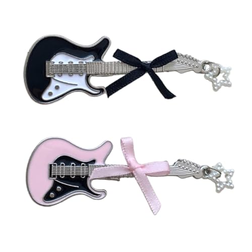 Haarspange mit süßer Schleife, stilvolle Gitarre, modische Haarspange, zarter Haarschmuck, Haarschmuck für Damen, für den täglichen Gebrauch Haarspange mit süßer Schleife, stilvolle Gitarre, modische Haarspange, zarter Haarschmuck, Haarschmuck für Damen, für den täglichen Gebrauch von Mllepjdh