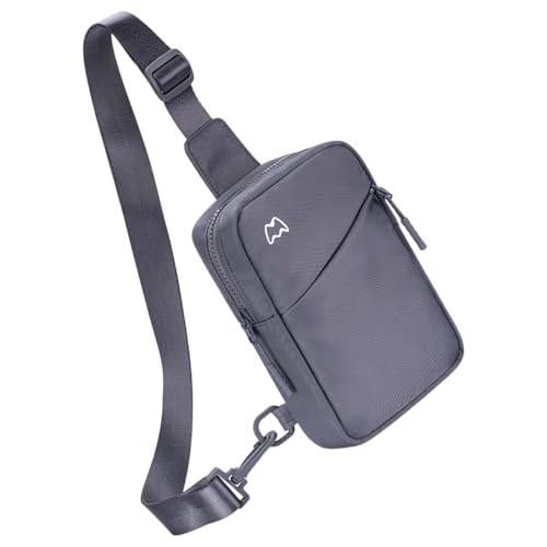 Mllepjdh Bequeme Unisex Umhängetasche Mit Belüftetem Rückfeld Und Unterstützende Struktur Zum Ausführen Von Wanderabenteuern Unisex Crossbody Phone Pack von Mllepjdh