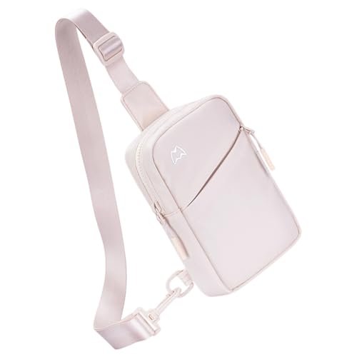 Mllepjdh Bequeme Unisex Umhängetasche Mit Belüftetem Rückfeld Und Unterstützende Struktur Zum Ausführen Von Wanderabenteuern Unisex Crossbody Phone Pack von Mllepjdh