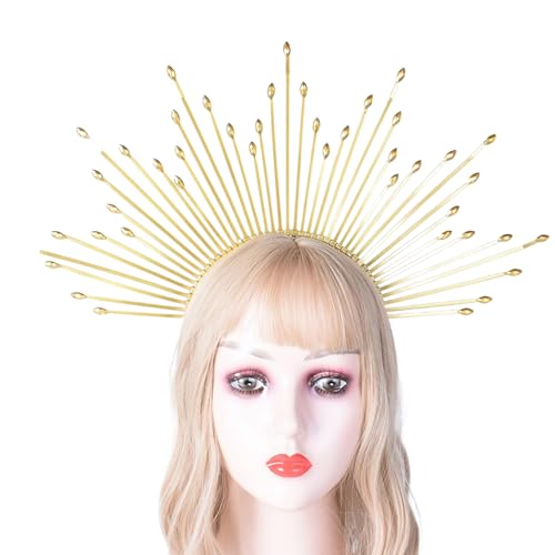 Mllepjdh Halos-Haarband, Hochzeits-Haarband, stilvolles Accessoire, Partys und Cosplay, multifunktionales Stirnband, Schmuck, Schmuck von Mllepjdh