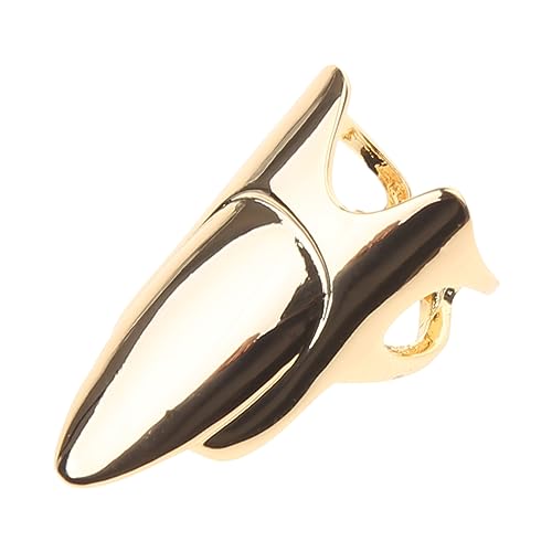 Mllepjdh Metall Offene Nagelringe Elegante Fingerspitzen Statement Schmuck Geschenk Metall Nagel Kunstlegierung Geschenk Für Frauen Mädchen Finger Männer Männer von Mllepjdh