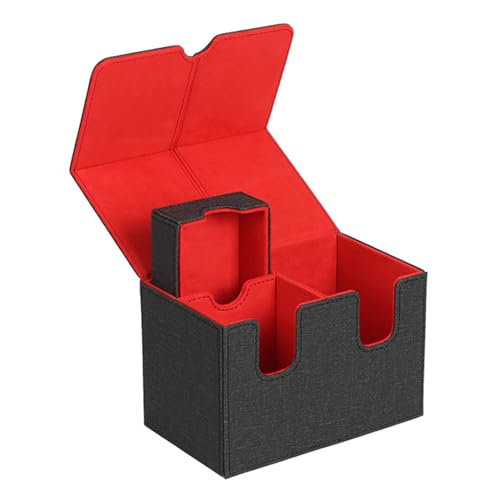 Mllepjdh PU-Leder Tarots Kartenetui Spielkarten Display Tarots Deck Schutzhülle für Tarots Spielkarten in Standardgröße von Mllepjdh