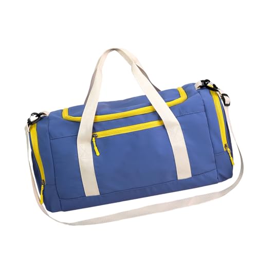 Mllepjdh Sports Fitness Tasche Für Frauen Mädchen Reisen Reisetaschen Leichtes Gewicht An Wochenenden Wasserresistent Über Nacht Taschen Reis von Mllepjdh