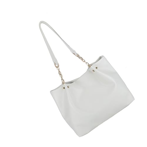 Moderne PU Leder Umhängetasche Leichtes Kettengurt Multi Taschen Unterarmtasche Für Pendeln Des Einkaufens Leichtes Büroreisen Wichtig von Mllepjdh