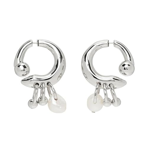 Nachahmung Perlenohrringe Für Frauen Trendy Abnehmbarer Tropfen Ohrring Französische Elegante Geometrische Schmuck Hochzeitsfeier Ohrring Perlenpendellohrringe Für Frauen von Mllepjdh