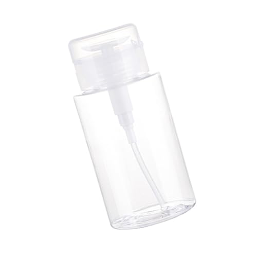 Pumpenspender Leerer Topflaschenbehälter Für Nägel Polnisch Make Up Remover Micellar Water Facials Toner Druckpumpenspender von Mllepjdh
