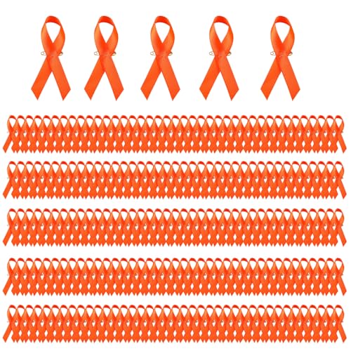 Set Von 200 Fabric Ribbon Pins Unterstützen Ribbon Broschen Sensibilisierungsbänder Pins Für Soziale Ursache Ereignis Und Sensibilisierung Gemeinnütziger Dienste Insignien von Mllepjdh