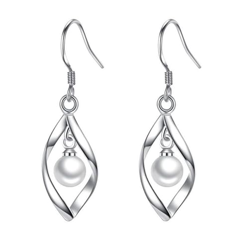 Stilvolle Twist Perlen Ohrringe Mit Fließendem Quasten Design Eleganter Ohrhaken Schmuck Für Anspruchsvolle Büro Sieht Trendige Frauen Accessoires Aus von Mllepjdh