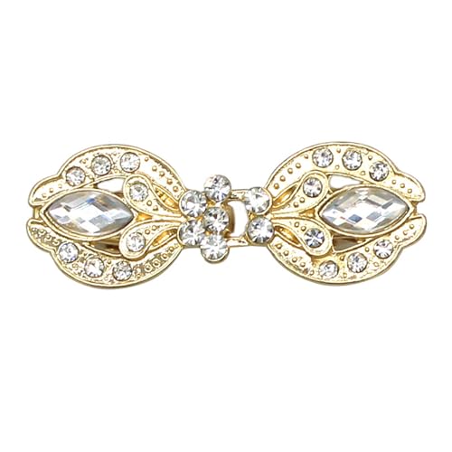 Strasssteine ​​Pullover Schal Verschlüsse Entenmundkleidung Pins Strickjacken Verbindung Schnallen Strickjacke Schal Dekoration Soziales Sammeln Zubehör von Mllepjdh