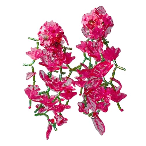 Übertriebene Acrylblütenohrringe Farbenfrohe Florale Ohrentropfen Trendige Blüten Verzierungen Schmuck Für Tägliche Verschleiß Ohrhörer Übertriebene Acrylblütenohrringe Farbenfrohe Florale Ohrentropfen Trendige Blüten Verzierungen Schmuck Für Tägliche Verschleiß Ohrhörer von Mllepjdh