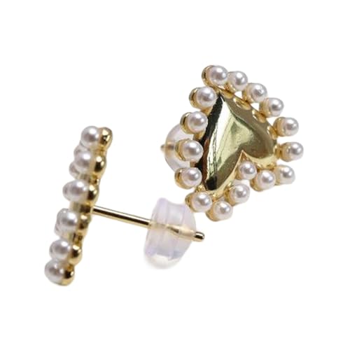 Verspielte Herzohrohrschern Herzohren Fashion Schmuck Stilvolle Ohrpiercings Geeignet Für Jugendliche Frauen Lässige Outfits Vintage Statement von Mllepjdh