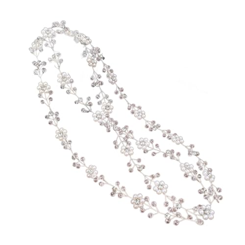 Zarte Blumenhaarband Handgefertigtes Stirnbänder Modekopfschmuck Frauen Party Haarschmuck Für Hochzeit Und Partys Modekopfschmuck von Mllepjdh