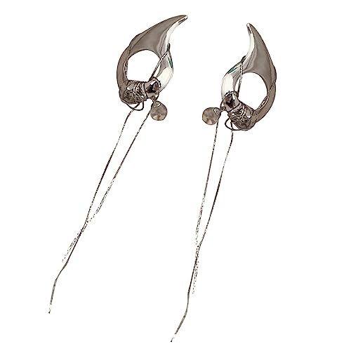 Zarte Dangle Fransen Ohrringe Stylische Ohrverzierungen Wickeln Ohrringe Auffällige Ornament Frauen Mädchen Wassertropfen Dangle Mode Schmuck von Mllepjdh