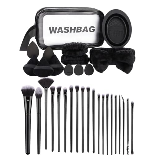 Make-up Pinsel Set | Beauty Tools Tasche | Kosmetik Pinsel Organizer | Professionelle Make-up Pinsel Organizer, Weiche Pinsel Set, Make-up Zubehör Set von Mlllokfki