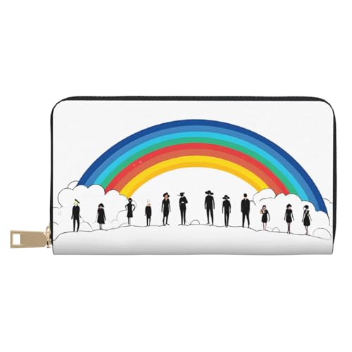 Mlmnbvc Geldbörse für Damen, großes Fassungsvermögen, Damen-Clutch-Geldbörse mit Reißverschluss, lange Geldbörse, Karten, Handy, Bargeld, Organizer, Sommer, Geldbörse, Geschenke für sie, kleiner von MLMNBVC