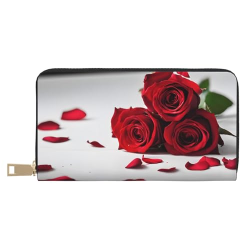 Mlmnbvc Geldbörse für Damen, großes Fassungsvermögen, Damen-Clutch-Geldbörse mit Reißverschluss, lange Geldbörse, Karten, Handy, Bargeld, Organizer, Sommer, Geschenke für sie, Rose, Einheitsgröße, Mlmnbvc Geldbörse für Damen, großes Fassungsvermögen, Damen-Clutch-Geldbörse mit Reißverschluss, lange Geldbörse, Karten, Handy, Bargeld, Organizer, Sommer, Geschenke für sie, Rose, Einheitsgröße, von Mlmnbvc
