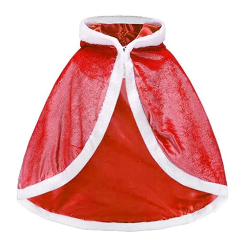 Mmnuagebleu Mädchen Prinzessinnen Umhang mit Kapuze Halloween Kostüm Umhang Party Karneval Party Outfits Cosplay für Kinder-Rot,S,115-125cm Mmnuagebleu Mädchen Prinzessinnen Umhang mit Kapuze Halloween Kostüm Umhang Party Karneval Party Outfits Cosplay für Kinder-Rot,S,115-125cm von Mmnuagebleu