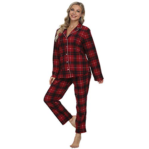 Mnemo Familien Pyjama Weihnachten Partner Pyjama Damen Nachtwäsche Weihnachten Schlafanzug von Mnemo