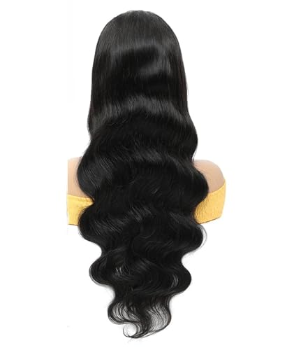 13X6 Body Wave Lace Front Perücken Menschliches Haar Vorgezupft 180 Dichte Lace Frontal Perücken Für Frauen 13X4 30inches von Mnjyihy