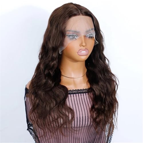 32 Zoll 13X6x1 Bodywave Lace Front Perücken Hd Lace Brasilianisches Haar Perücken Rotes Menschenhaar Für Frauen 180 28inches##4 von Mnjyihy